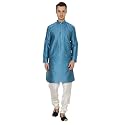 Royal Kurta Men39s Cotton Silk Plain Solid