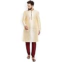 Royal Kurta Men39s Cotton Silk Kurta Pyjama