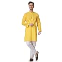 Royal Kurta Men39s Cotton Lucknowi Chikan Kurta