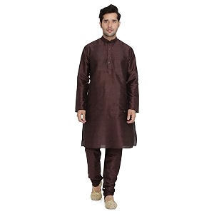 Royal Kurta Mens Silk Blend Kurta