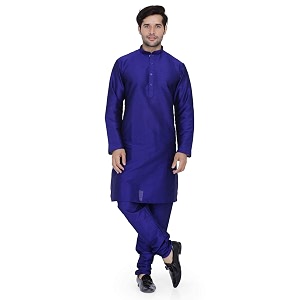 Royal Kurta Mens Silk Blend Kurta