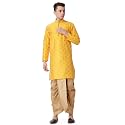 Royal Kurta Men39s Silk Blend Printed Kurta
