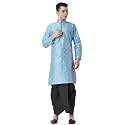 Royal Kurta Men39s Silk Blend Printed Kurta