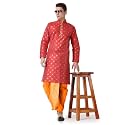 Royal Kurta Men39s Silk Blend Printed Kurta