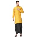 Royal Kurta Men39s Silk Blend Printed Kurta