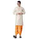 Royal Kurta Men39s Silk Blend Printed Kurta
