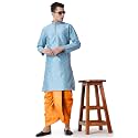 Royal Kurta Men39s Silk Blend Printed Kurta