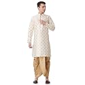 Royal Kurta Men39s Silk Blend Printed Kurta