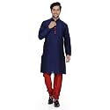 Royal Kurta Mens Silk Blend Long Kurta
