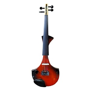 royal max 44 solid wood 4 string electric violin with ebony fitting