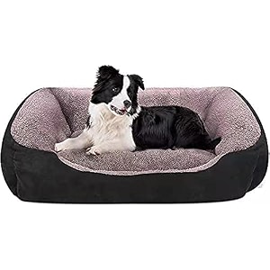 royal pets cart dog bed amp cat bed brown color anti-skid bottom amp machine washablereversible-largesize-66x53x22 cm39s