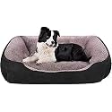 Royal Pets Cart Dog Bed &amp; Cat Bed Brown Color Anti-Skid Bottom &amp; Machine Washable(Reversible)-Large(Size-66x53x22 CM's)