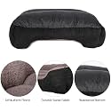 Royal Pets Cart Washable Dog Bed Small Size – Soft Pet Bed for Dogs, Fiber Cushion, Black &amp; Brown, (48L x 40W x 22H cm)