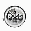 Royal Piston 5.75" HJG LED Headlight | Boss DRL with Brilliant White/Amber Yellow Light Latest 2024 CREE/Osram LED Plug &amp; Play | Compatible with Bajaj Avenger, RX-100, RX-135, Harley Davidson