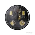 Royal Piston Daymaker HJG Series of Headlight 5.75 inch (New 45 Watts)