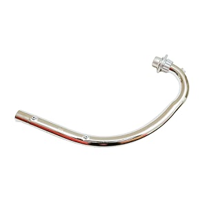royal piston heavy bend pipe clear amp heavy sound for bs6 compatible for classicelectrastandard 350amp500 c-type black