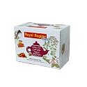 Royal Regime Tea - New PEACH Flavour, All Natural Flavour, Zero Calories - Improves Metabolism & Reduces Waist, 100 Grams, Pack of 50 Tea Bags (Product of Egypt)