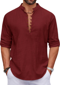 ROYAL SCOUT Men Solid Straight Kurta