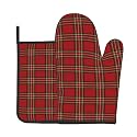 Royal Stewart Tartan Plaid Oven Mitts and Pot Holders Sets 2 Pack