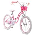 RoyalBaby Girls Bike Classic &amp; EZ Kids Bike, Balance and Pedal Bicycle, 12 14 16 18 20 Inch Toddlers to Big Kids 3-10 Years
