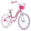 RoyalBaby Girls Bike Classic &amp; EZ Kids Bike, Balance and Pedal Bicycle, 12 14 16 18 20 Inch Toddlers to Big Kids 3-10 Years