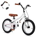 RoyalBaby Kids Bike, Terra EZ Balance to Pedal Convertable Bicycle, 14 16 18 Inch Easy Learn Balancing to Biking Boys Girls Ages 3-9 Years Beginners