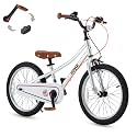 RoyalBaby Kids Bike, Terra EZ Balance to Pedal Convertable Bicycle, 14 16 18 Inch Easy Learn Balancing to Biking Boys Girls Ages 3-9 Years Beginners
