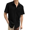 ROYALICA Regular Fit Mens seer Shirt_Black_S