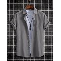 ROYALICA Regular Fit Mens seer Shirt_Grey_S