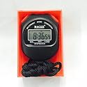 Royals Sports Racer Stop Watch Study Timer, Stopwatch/Racer Stopwatch with Alarm Handheld/LCD Digital Professional Timer Sports Stop Watch (Black)