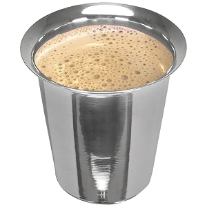 Royals Stainless Steel Tea Coffee Glasses