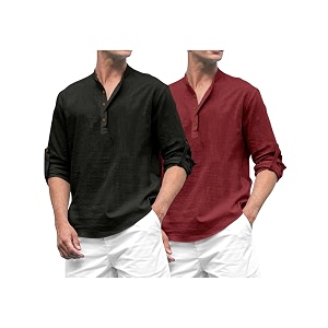 ROYALSCOUT Combo of Mens Solid Cotton Blend