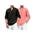 ROYALSCOUT Combo of Men39s Solid Cotton Blend