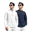 ROYALSCOUT Combo of Men39s Solid Cotton Blend