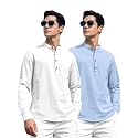 ROYALSCOUT Combo of Men39s Solid Cotton Blend