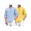 ROYALSCOUT Combo of Men39s Solid Cotton Blend