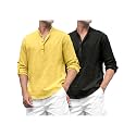 ROYALSCOUT Combo of Men39s Solid Cotton Blend