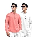 ROYALSCOUT Combo of Men39s Solid Cotton Blend