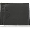 Royce Leather Rfid Blocking Money Clip Credit Card Wallet In Genuine Leather Travel Wallet, Black