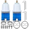 RP19804 Shower Cartridge Assembly Replacement for Delta Monitor 1300/1400 Series Tub/Shower Valve, Compatible with Single Handle Monitor System, RP22734 Bonnet Nut (1993–2007)