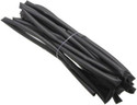 RPI SHOP - 5 Meters in total Heat Shrink Tubes: 1 Meter each 2mm, 3mm, 4mm, 5mm & 6mm Polyolefin 2:1 Sleeve for Wrap - Black Heat Shrink Cable Sleeve (2 mm)
