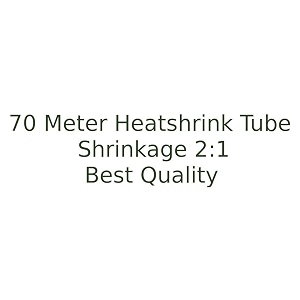 rpi shop black 10mm polyolefin heat shrink tube sleeve for wrap 70 meter