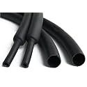 Rpi shop - Black 5mm Polyolefin Heat Shrink Tube Sleeve for Wrap 60 Meter