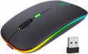 RPM Euro Games Wireless Gaming Mouse | Rechargeable Battery | Upto 2400 DPI | Silent Clicks Ambidextrous Optical  Gaming Mouse (2.4GHz Wireless, Black)