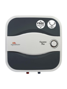 rr signature supremo plus 25 l storage water geyser 5 star bee energy rating  glassline tanked