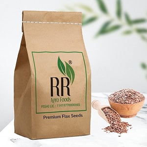 rr agro foods flax seeds for weight loss 10 kg 100 natural fiber amp omega-3 rich in protein  16oz  purenature ideal for baking flax seeds pack of 1
