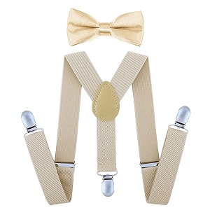 adjustable y-back elastic suspender amp bow for babies kids boys amp girls8-15 years