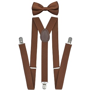 adjustable y-back elastic suspender amp bow for babies kids boys amp girls8-15 years