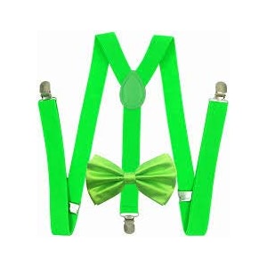 adjustable y-back elastic suspender amp bow for babies kids boys amp girls8-15 years
