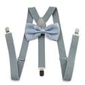 Adjustable Y-Back Elastic Suspender &amp; Bow for Babies, Kids, Boys &amp; Girls(8-15 years)